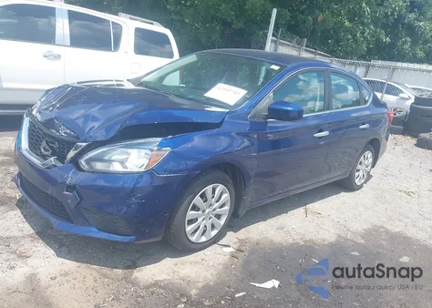 2017 Nissan Sentra S из США, поврежденный, VIN 3N1AB7AP0HY289209